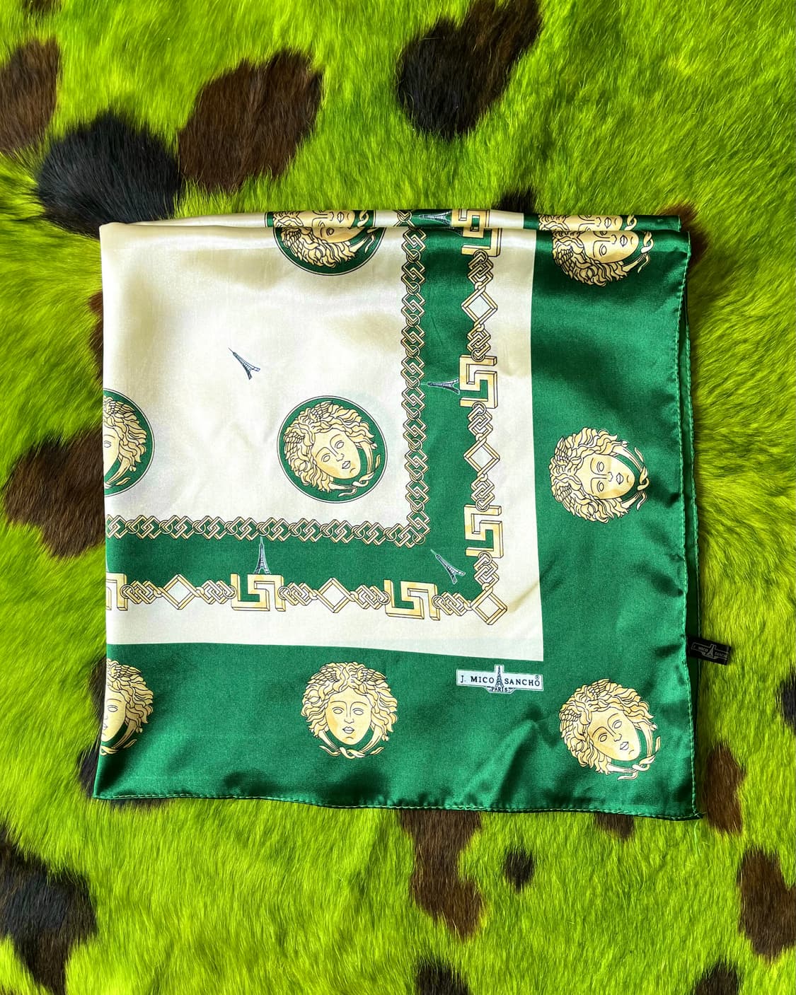 J. MICO SANCHO Paris Old Medusa Scarf 상품이미지4