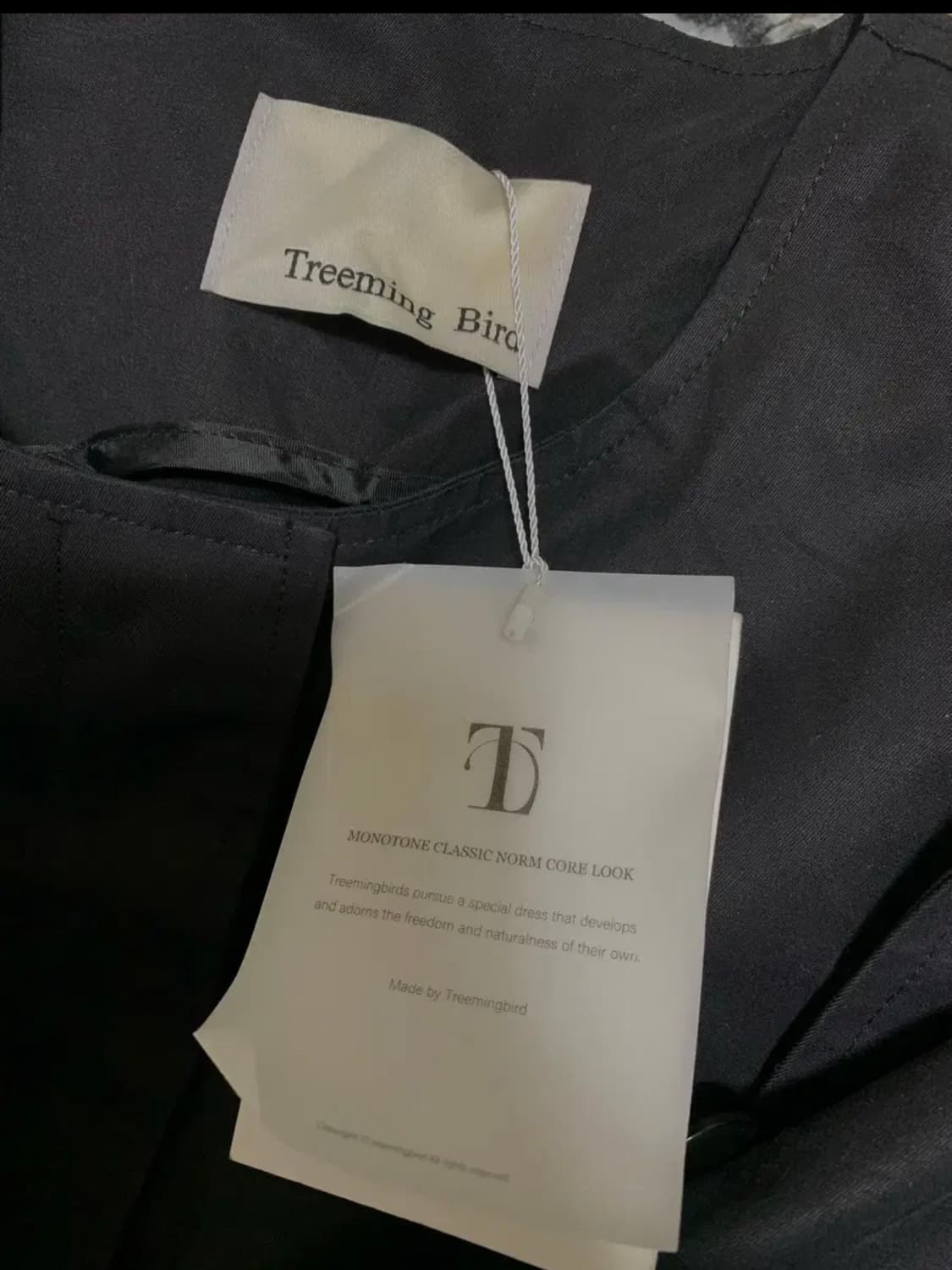 트리밍버드 탈부착 트렌치코트 + 원피스 단종템 상품이미지3