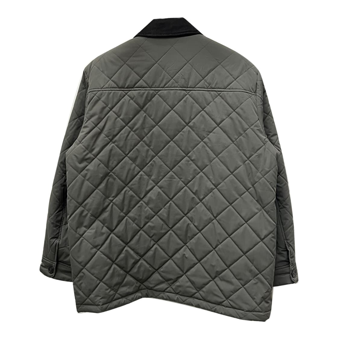 프로젝트엠 코듀로이 카키 미디 퀼팅 자켓 105 상품이미지2