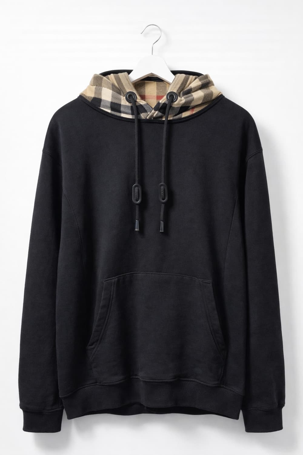 버버리 체크 후드티 상품이미지1