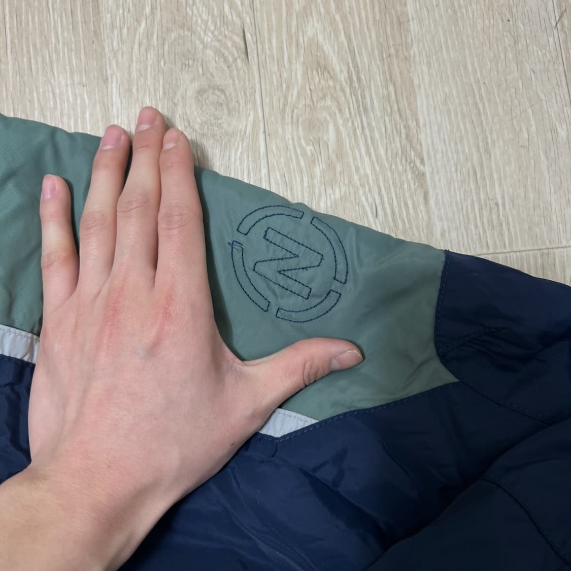 노티카 진스 올드스쿨 후드 바람막이 자켓 XL/105  상품이미지3