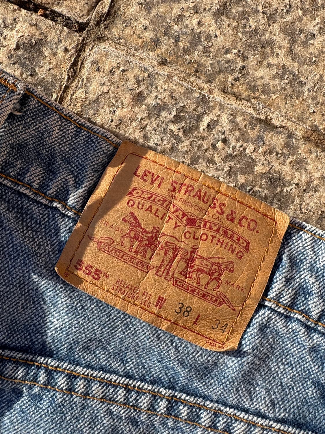 90s 리바이스 555 데님팬츠 상품이미지8