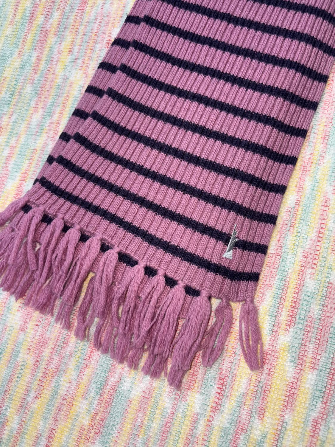 east boy 핑크 퍼플 머플러 상품이미지3