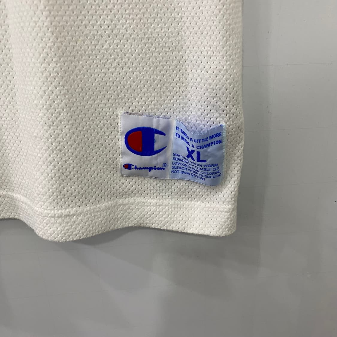 챔피온 메쉬 빅로고 반팔티셔츠(XL) 상품이미지3