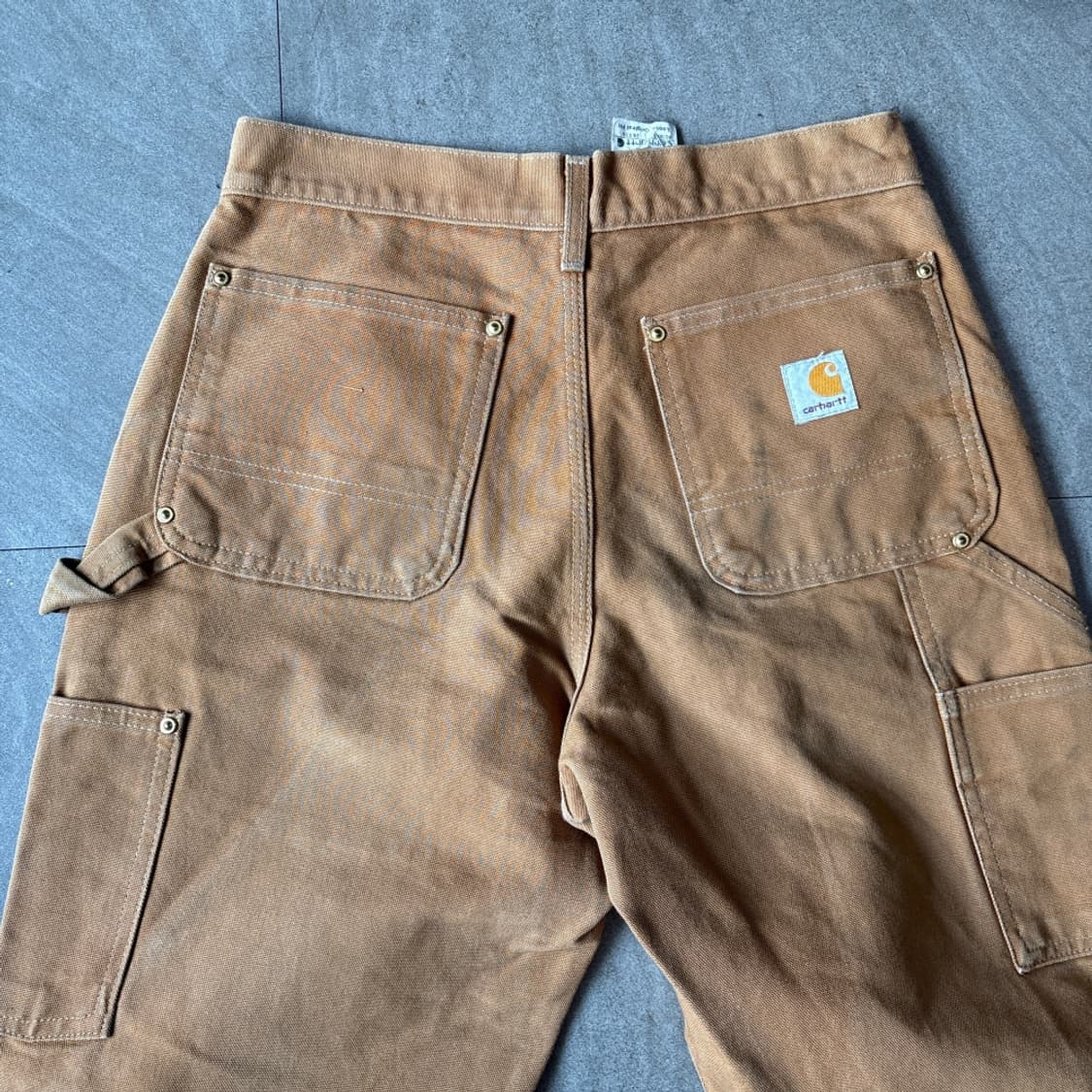 칼하트 정품 브라운 더블니 팬츠 바지 상품이미지7