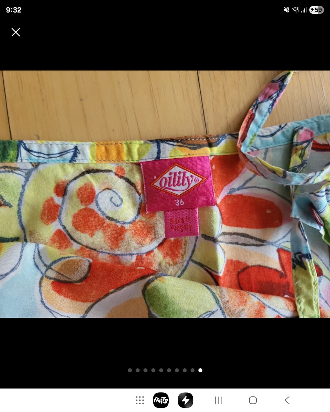 오일릴리 해바라기 언밸런스 스컷 상품이미지9