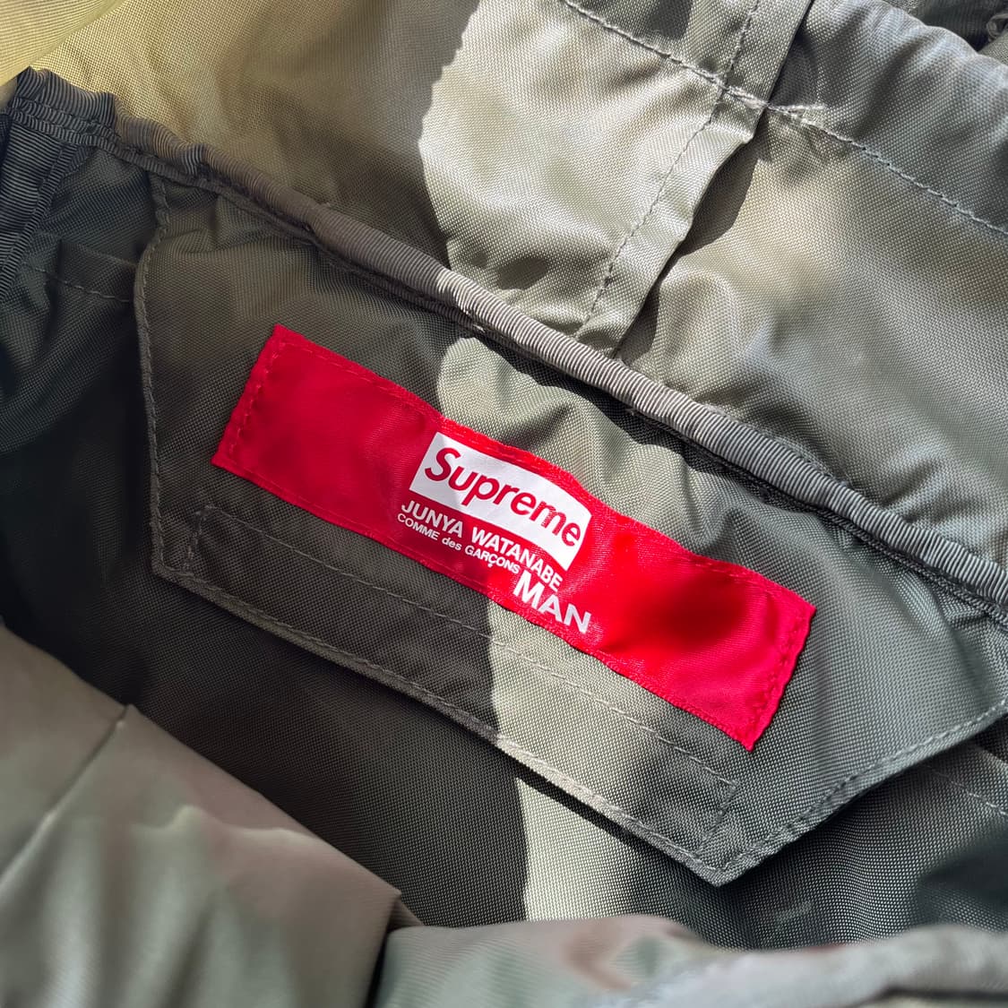 준야와타나베 맨 x 슈프림 패치워크 밀리터리 백팩 상품이미지5