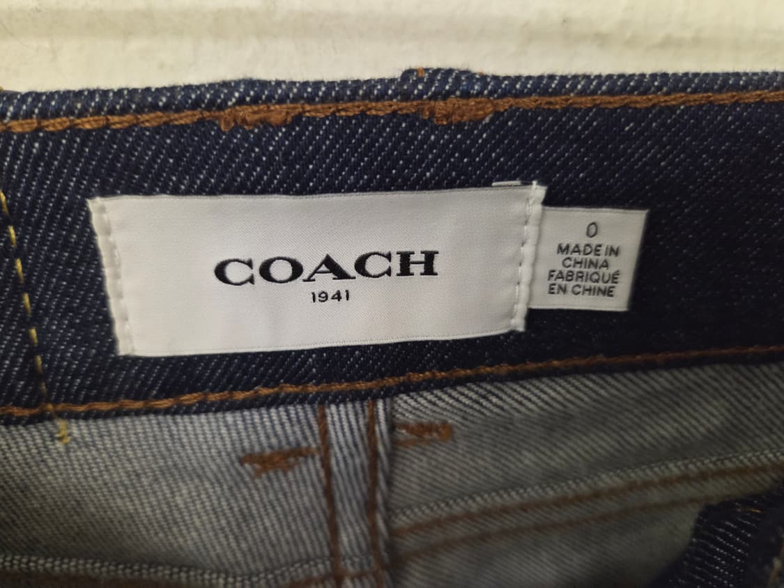 코치 패치워크 데님 팬츠 0사이즈 상품이미지4