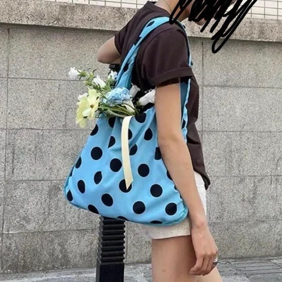 나일론 도트백 상품이미지2