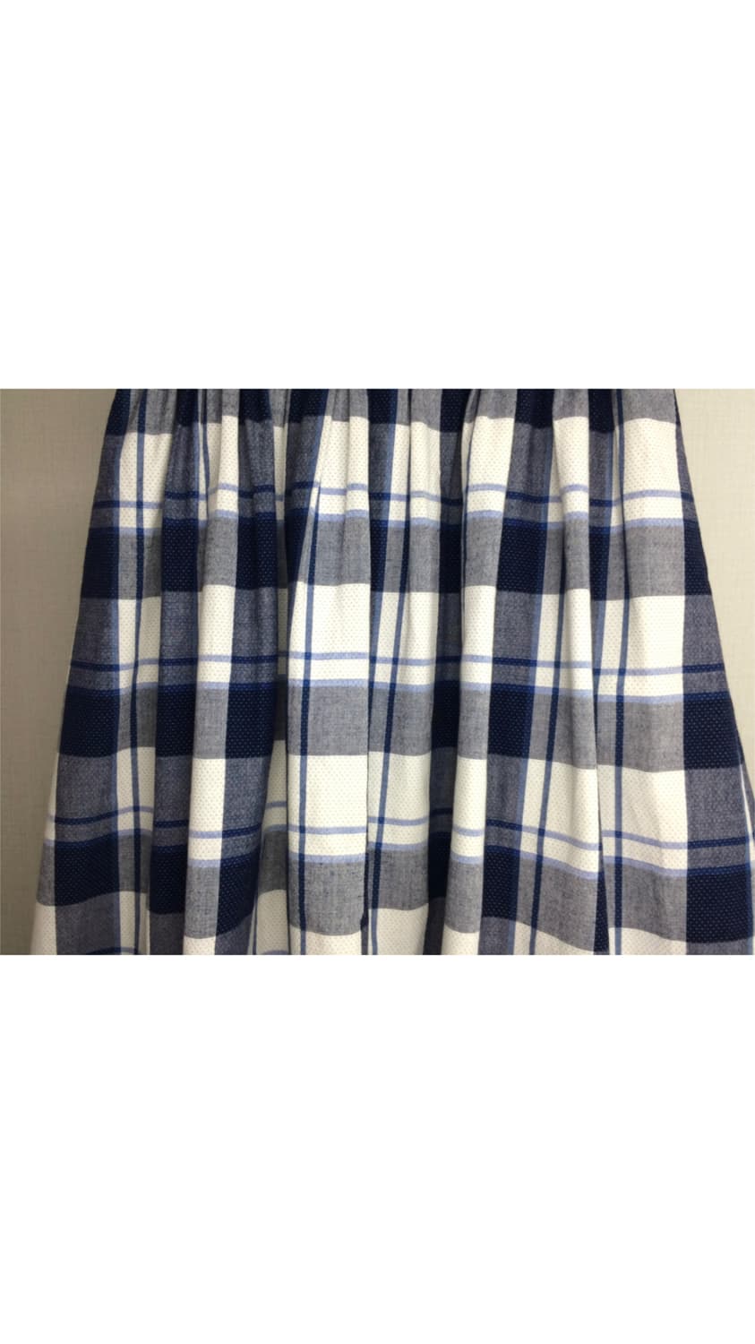 Ray beams 레이빔즈 네이비 체크 스커트 상품이미지3