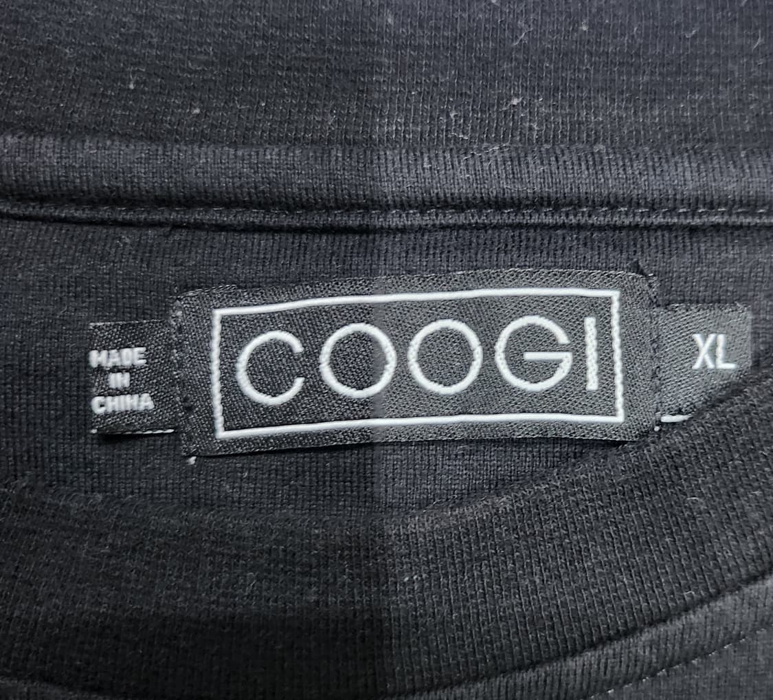 쿠기 COOGI 블랙 반팔 티셔츠 XL 상품이미지3