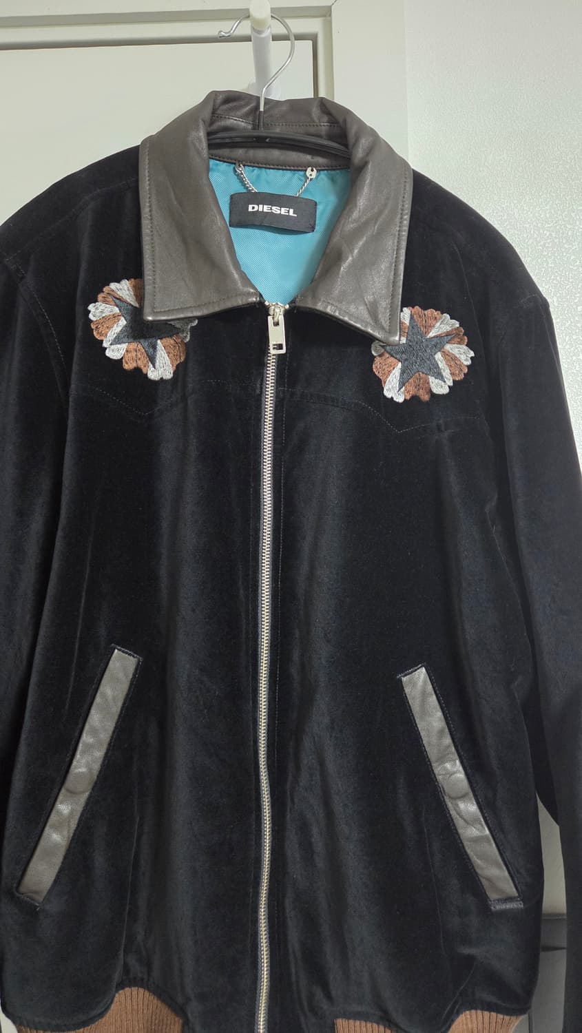 M)디젤 봄버 벨벳 자켓 상품이미지2