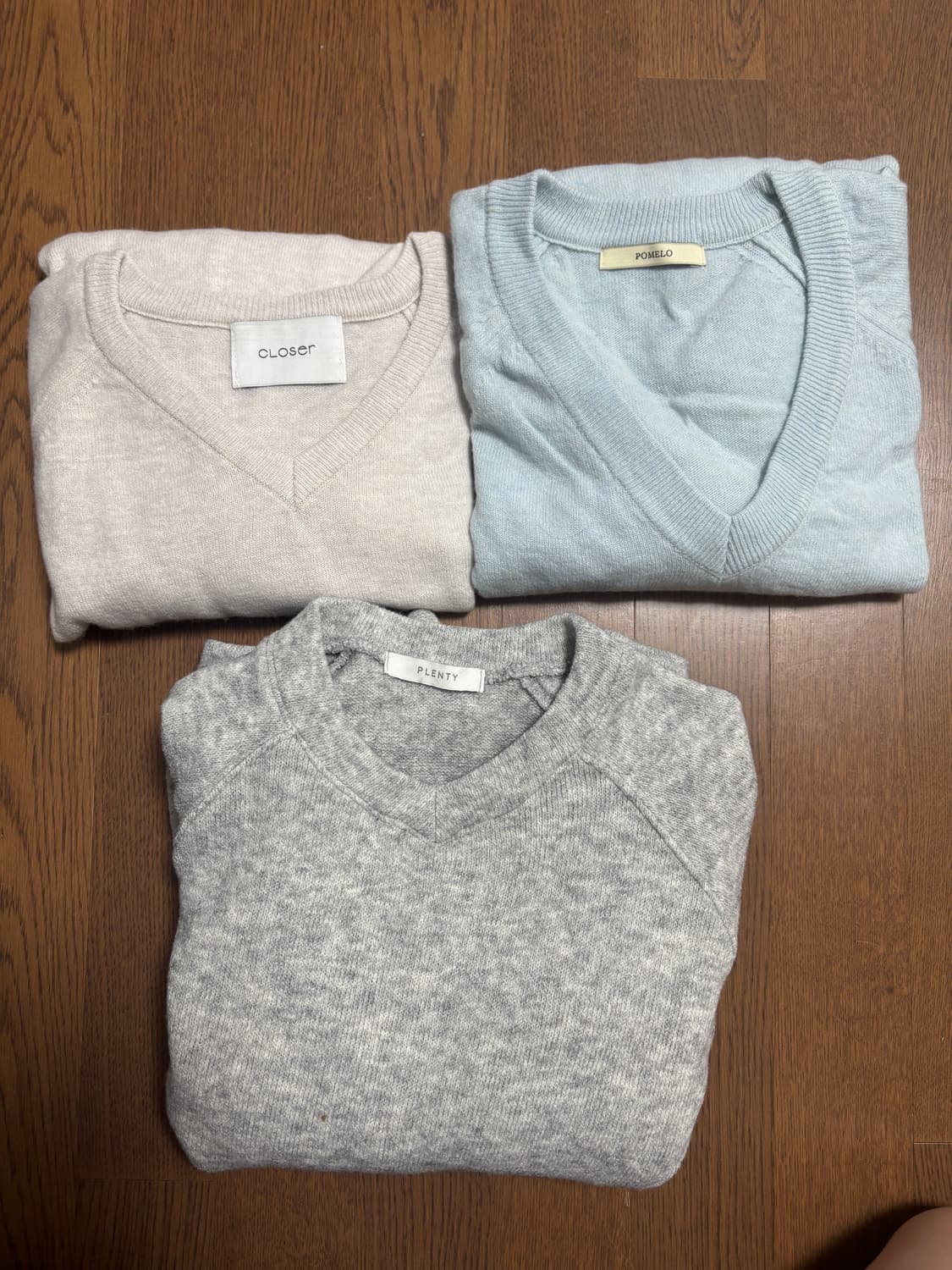 애프터먼데이 니트3종 일괄 상품이미지4