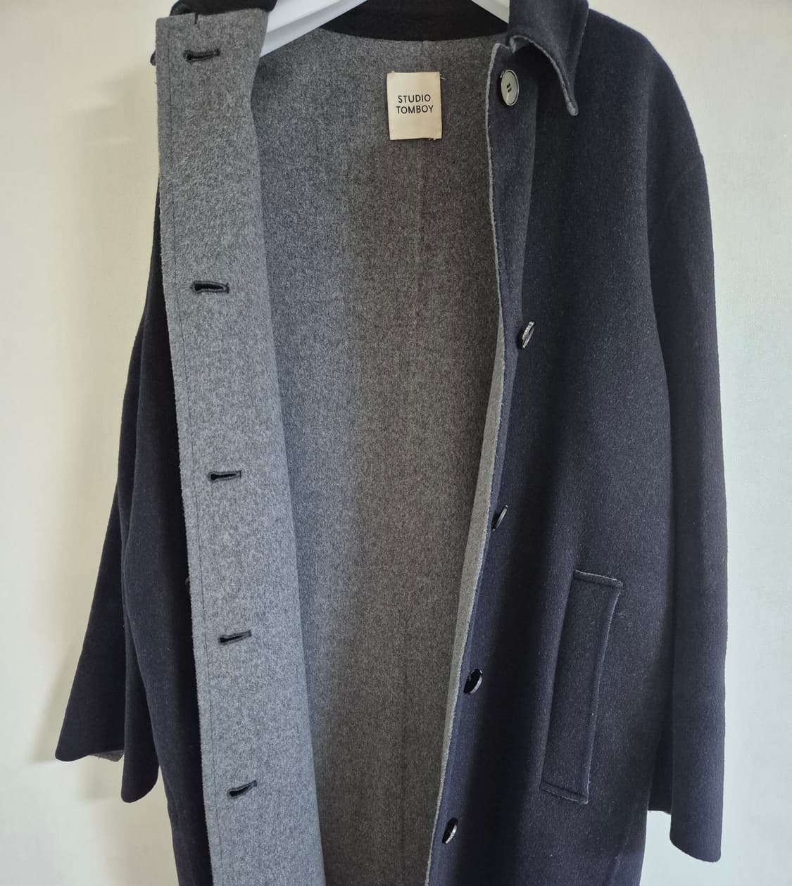 스튜디오톰보이 핸드메이드 발마칸 코트 상품이미지10
