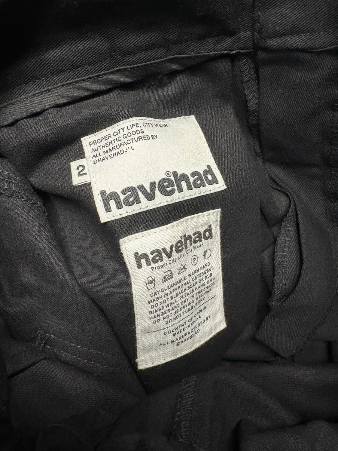 헤브헤드 시티워커 치노 블랙 셋업 2574 상품이미지6