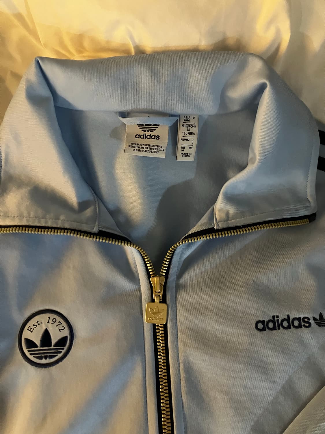 아디다스 트랙탑 M 스카이 (여성)   상품이미지3