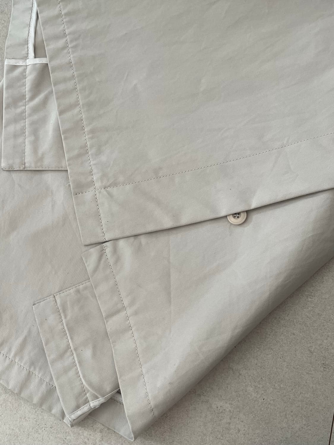 톰보이 코튼 트렌치 코트 free 상품이미지4