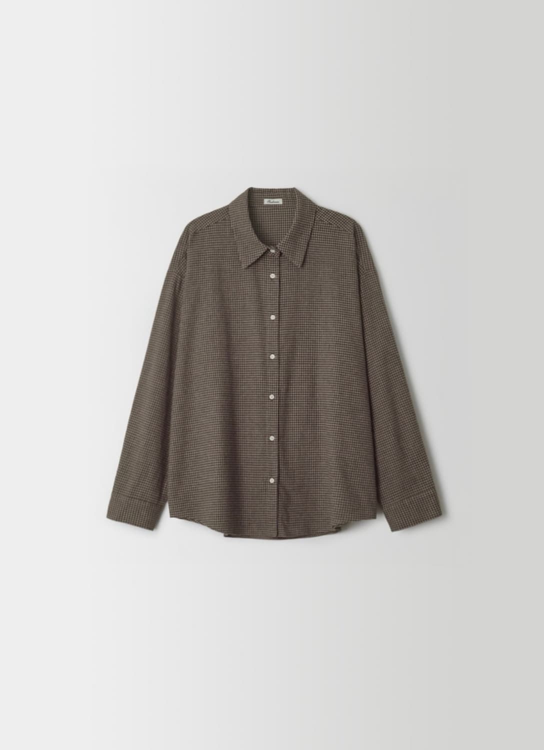 온드민 체크 셔츠 1회 착용 상품이미지3