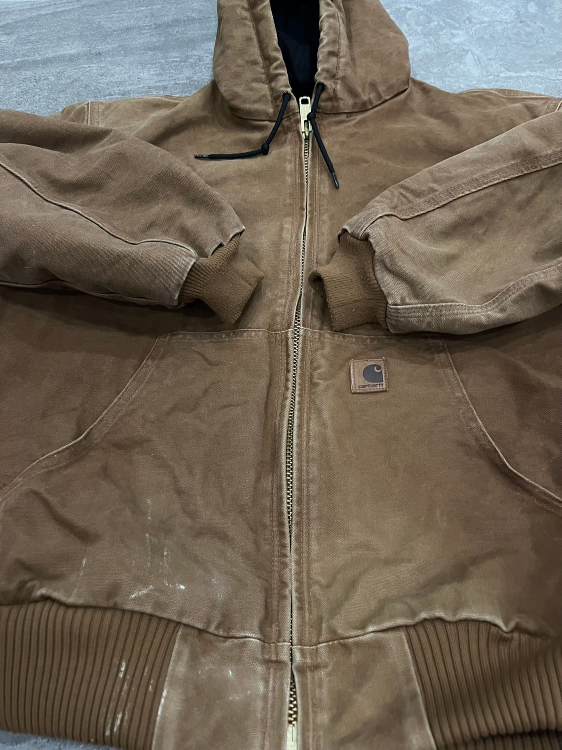 (L)칼하트 덕 액티브 후드자켓 J130 BRN 칼하트브라운 상품이미지6