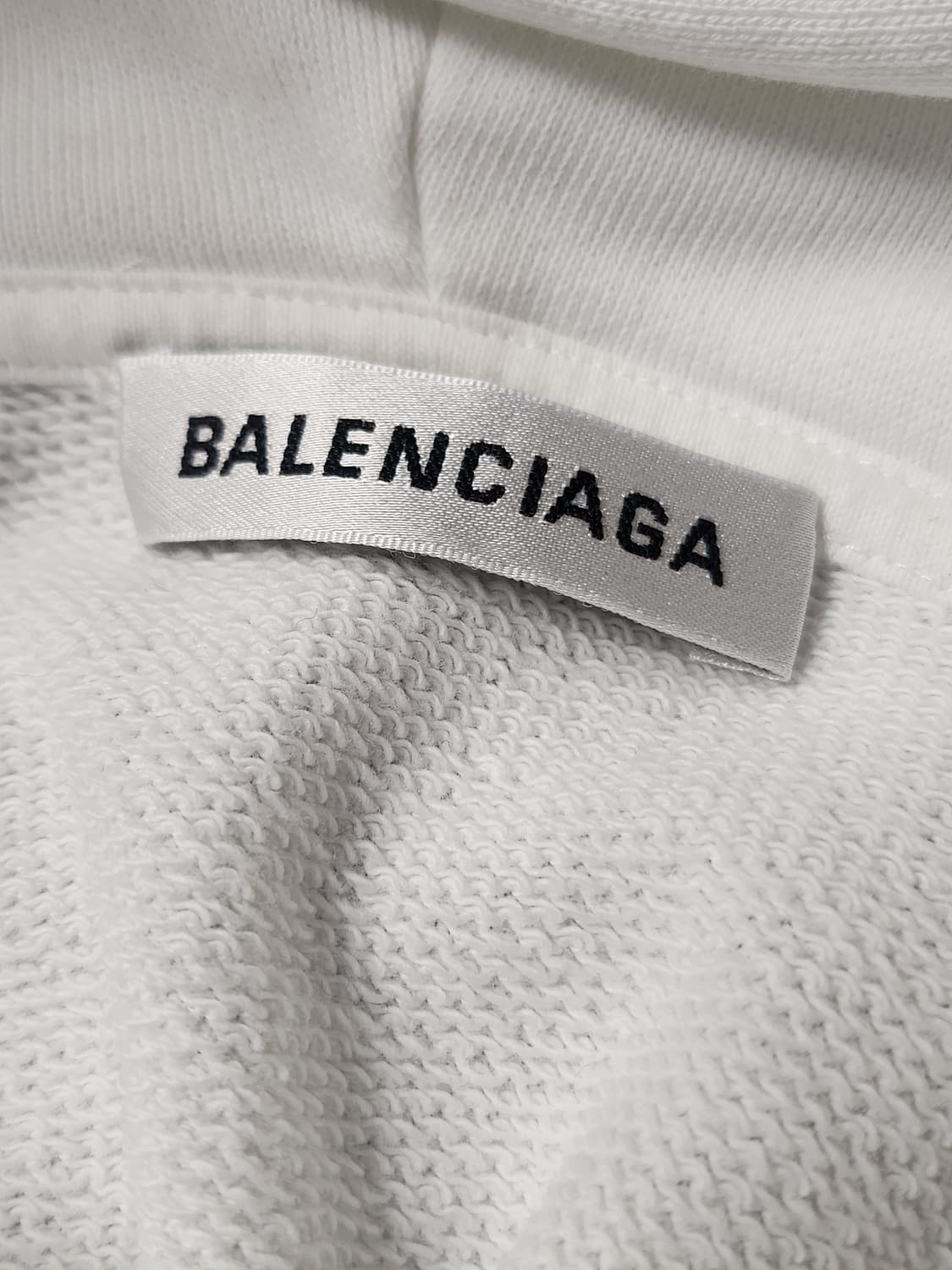 발렌시아가 고딕 타투 로고 후드티 상품이미지3