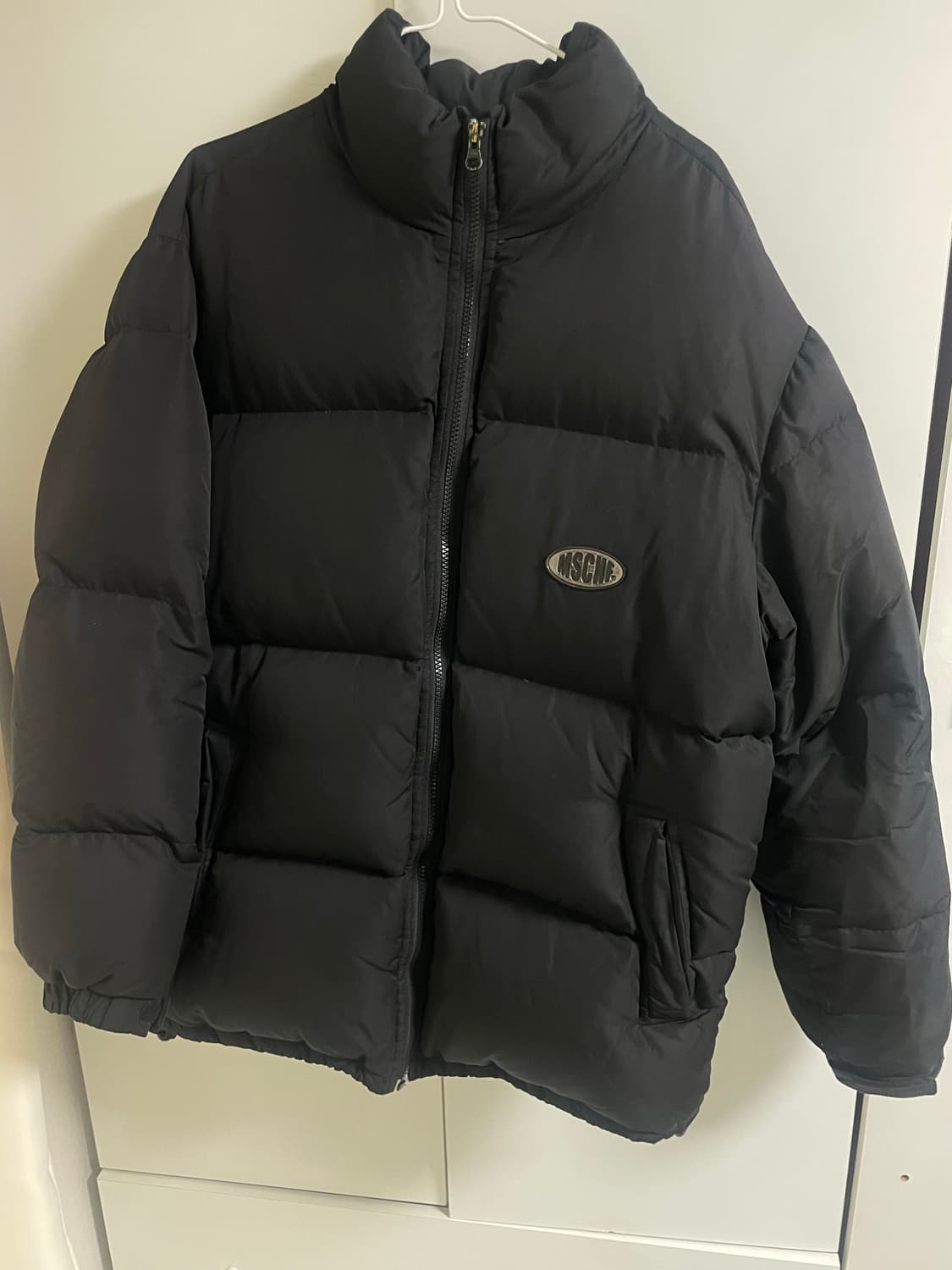 미스치츠 오발 백로고 패딩 상품이미지2