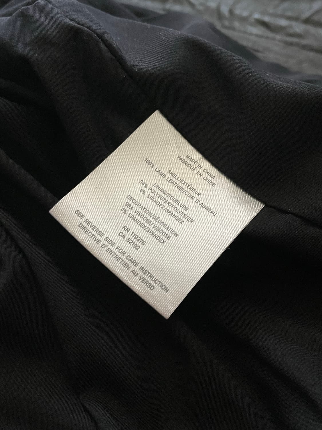 Helmut Lang 헬무트랭 양가죽 램스킨 가죽 레더 봄버 자켓 상품이미지7