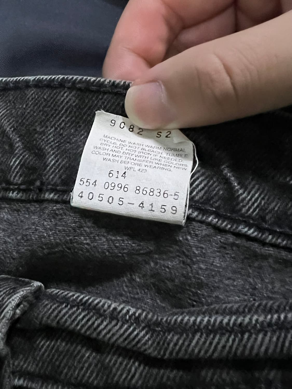 90s levis 505 오렌지탭 USA 36x30 상품이미지7