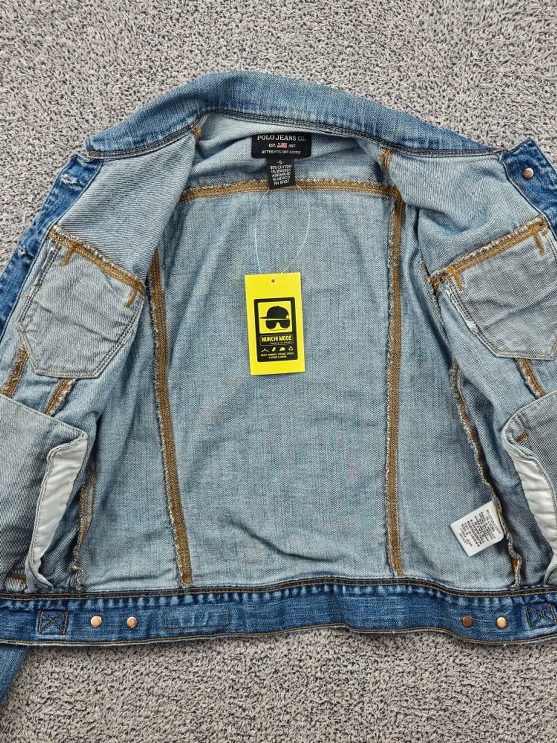 폴로 진스 컴퍼니 데님 트러커 자켓 ( S ) / 11709 상품이미지10