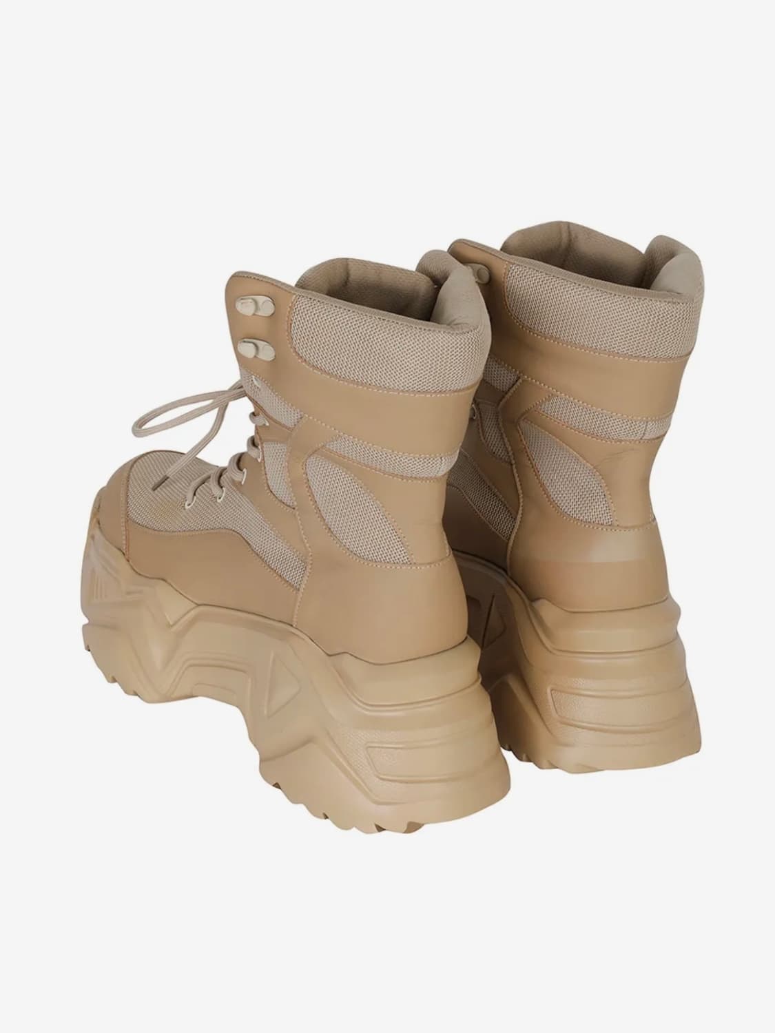 PLATFORM BOOTS SNEAKERS BEIGE 230 상품이미지3