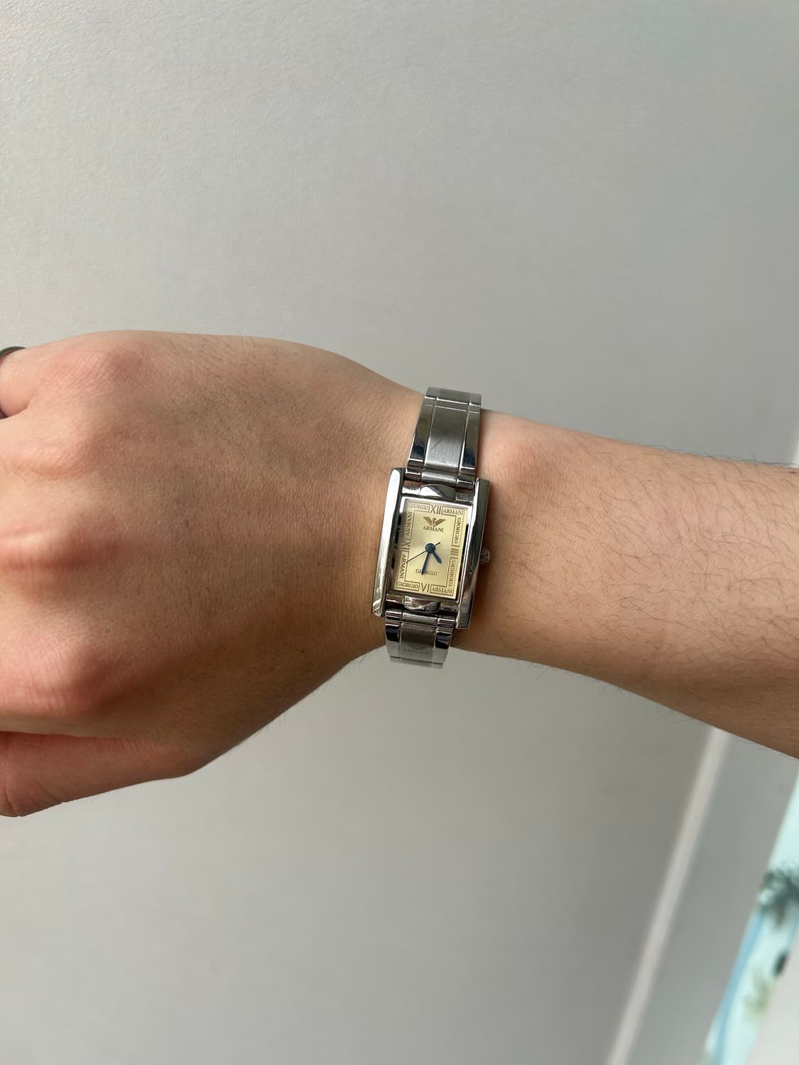 빈티지 조르지오 아르마니 메탈시계 상품이미지2