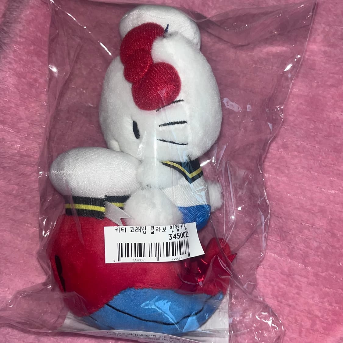 키티 고래밥 콜라보 인형 상품이미지2