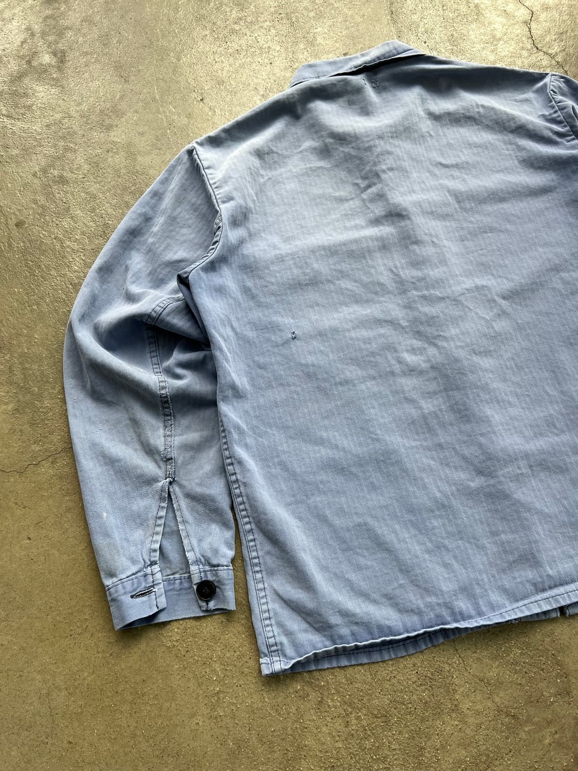 HARD FADED VINTAGE HBT 헤링본트윌 프렌치워크자켓 상품이미지9