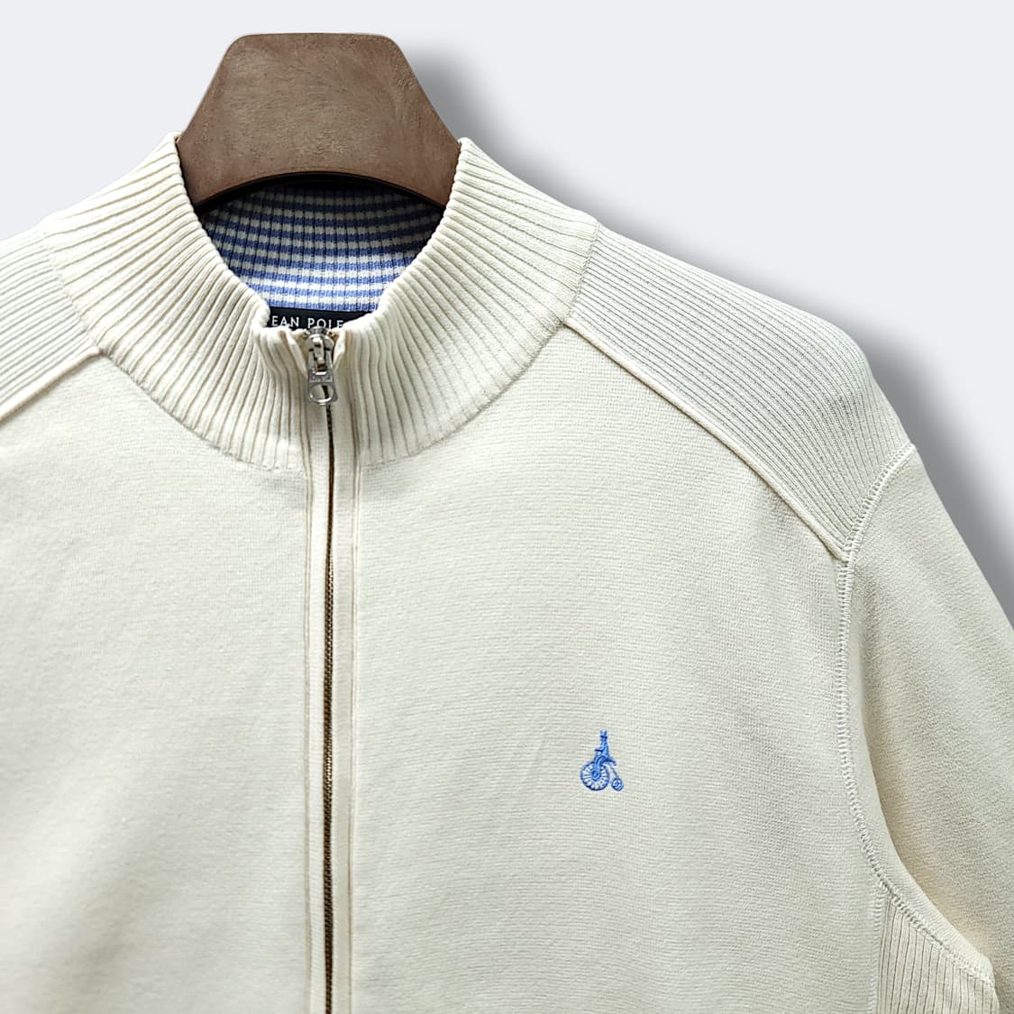 [105] 빈폴 아이보리 풀집업 가디건 상품이미지4