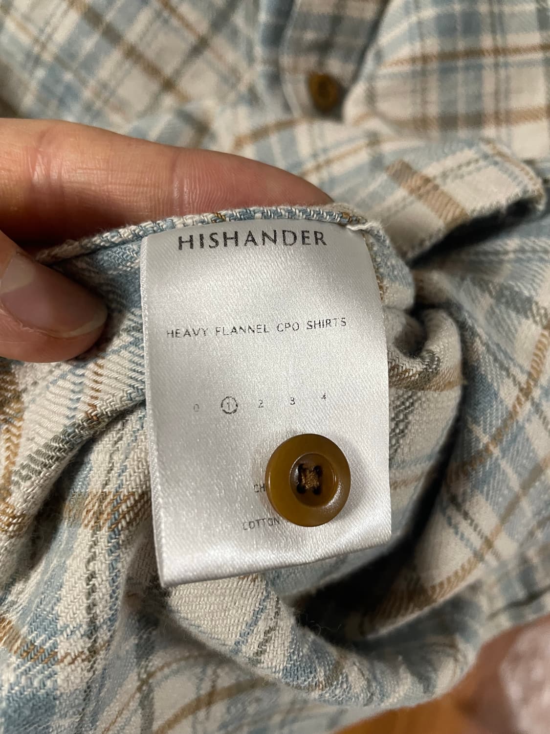 (1) 히즈핸더 HEAVY FLANNEL CPO SHIRTS 상품이미지3