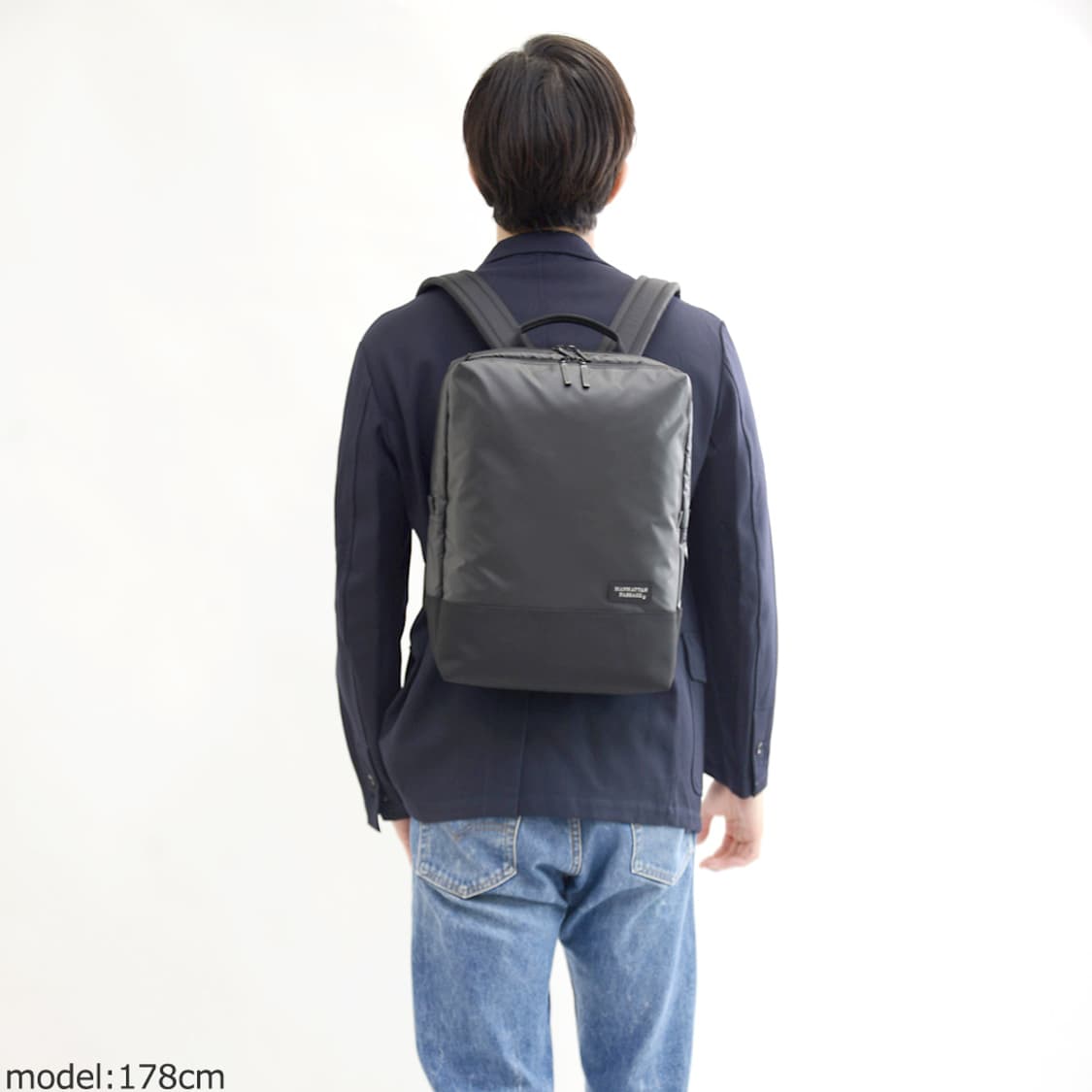 (새상품)일본 맨하탄 페세지 초경량 백팩 #3318 블랙 상품이미지7