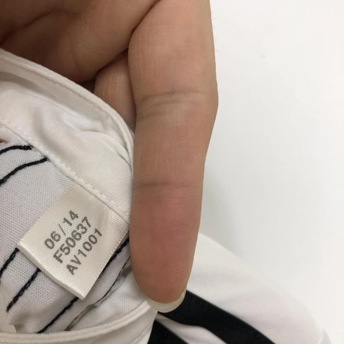 아디다스 정품 레알마드리드 반팔 유니폼 져지 흰검 상품이미지5