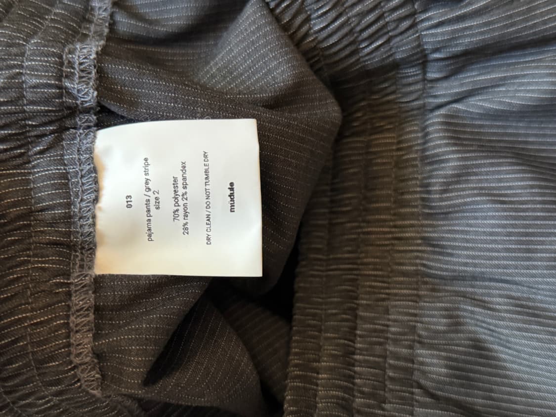 머듈 파자마팬츠 스트라이프 상품이미지3