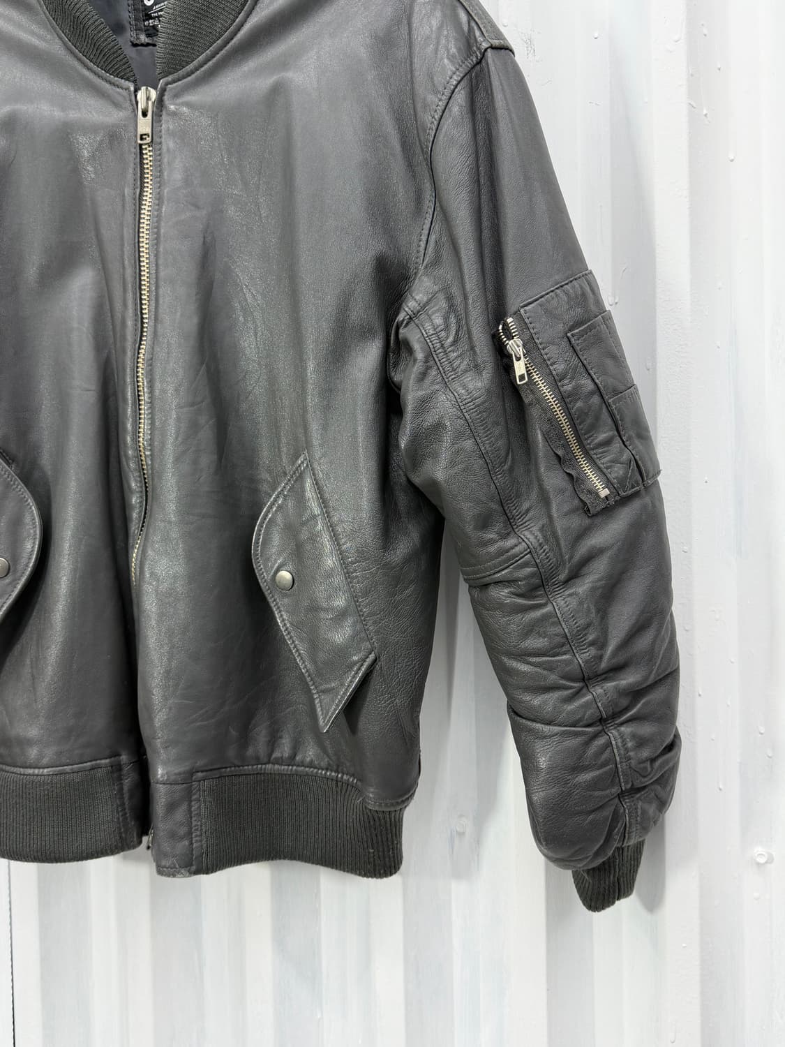 Gundam lambskin MA-1 상품이미지4