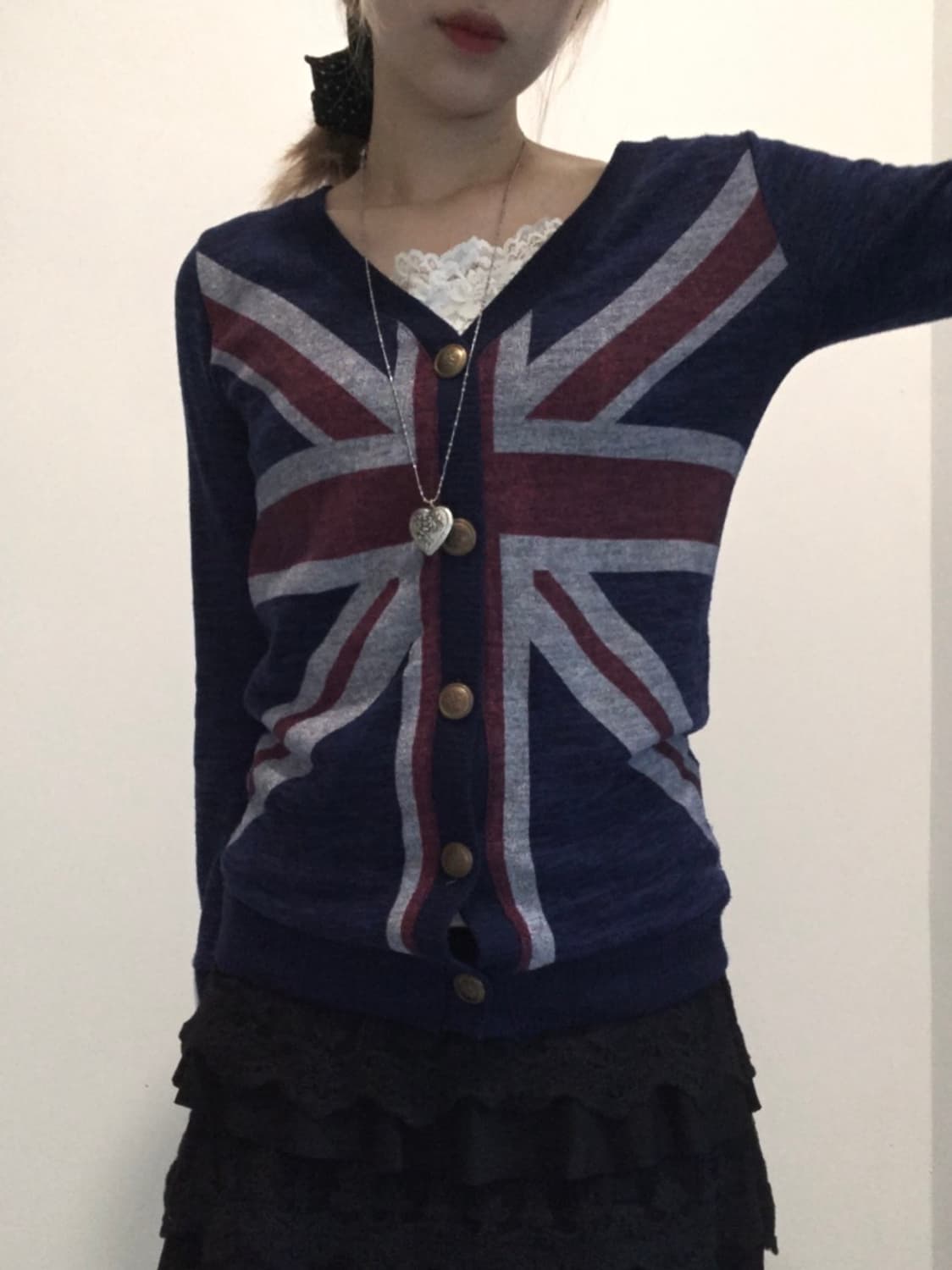 jpn vintage uk highteen cardigan  상품이미지7