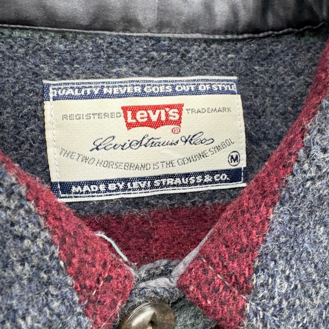 (100)리바이스플란넬스트라이프셔츠 상품이미지4