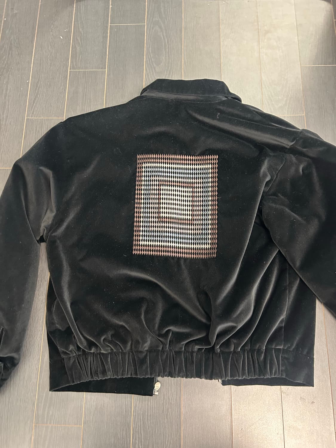 택o) 아모멘토 벨벳자켓 M 새상품 상품이미지1