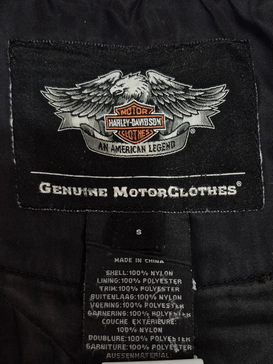 할리데이비슨 블랙 레이싱 자켓 남성 95사이즈 상품이미지7