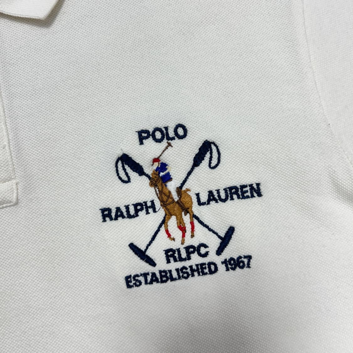 폴로 빅포니 치프키프 아이보리 카라티(L) 상품이미지4