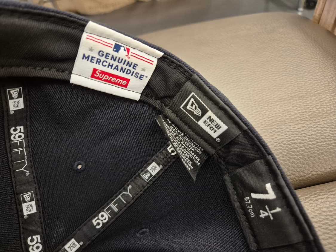 24ss 슈프림x뉴에라 뉴욕양키스 59fifty  상품이미지8