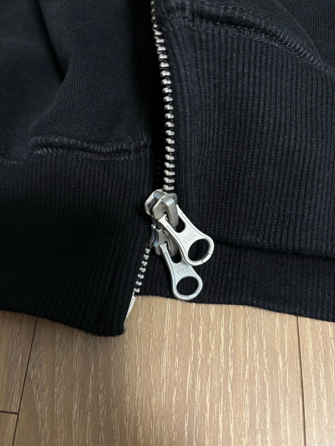 Plan Zip-Up Hoodie Black 상품이미지5
