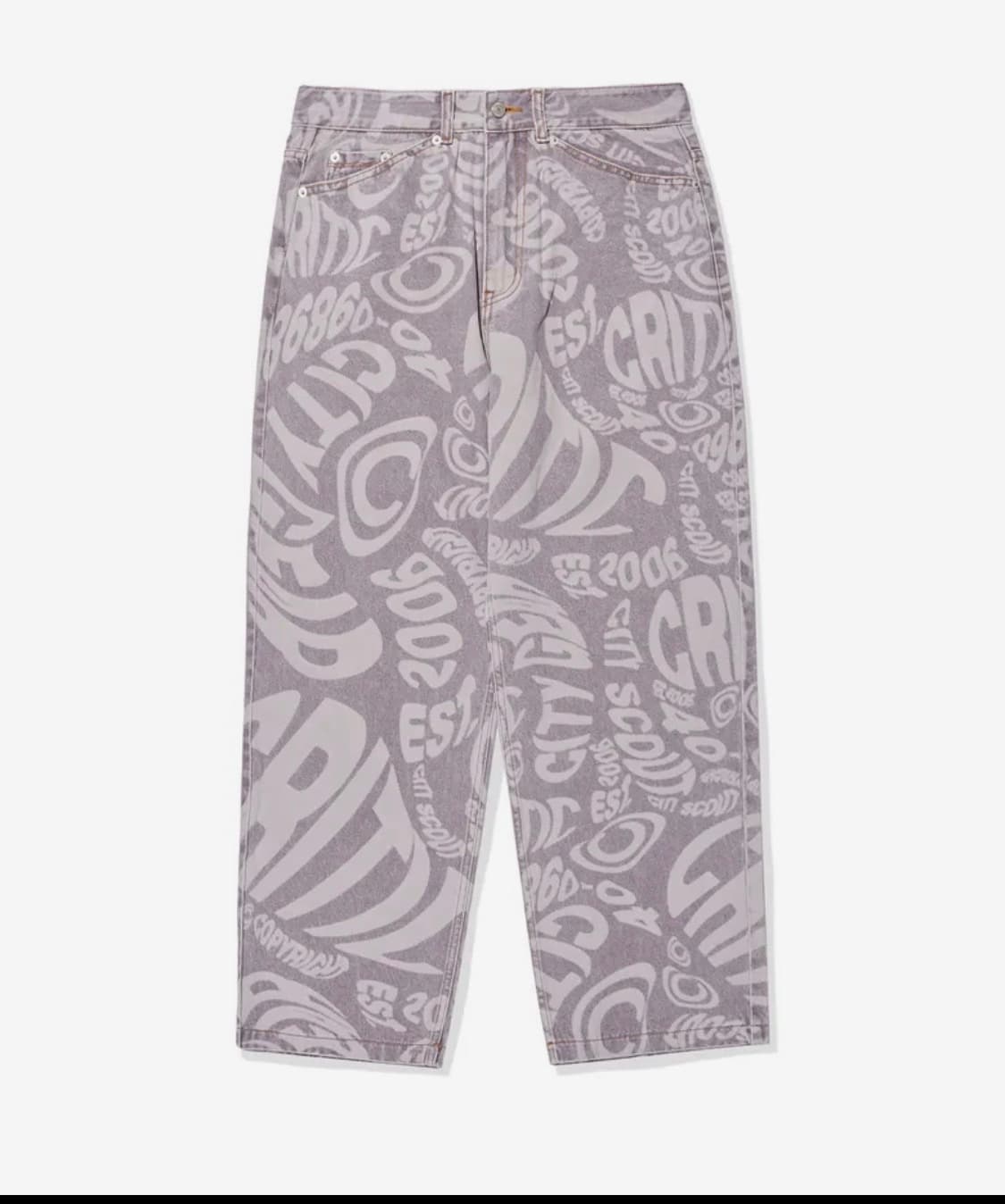 크리틱 레이져 로고 데님 상품이미지1