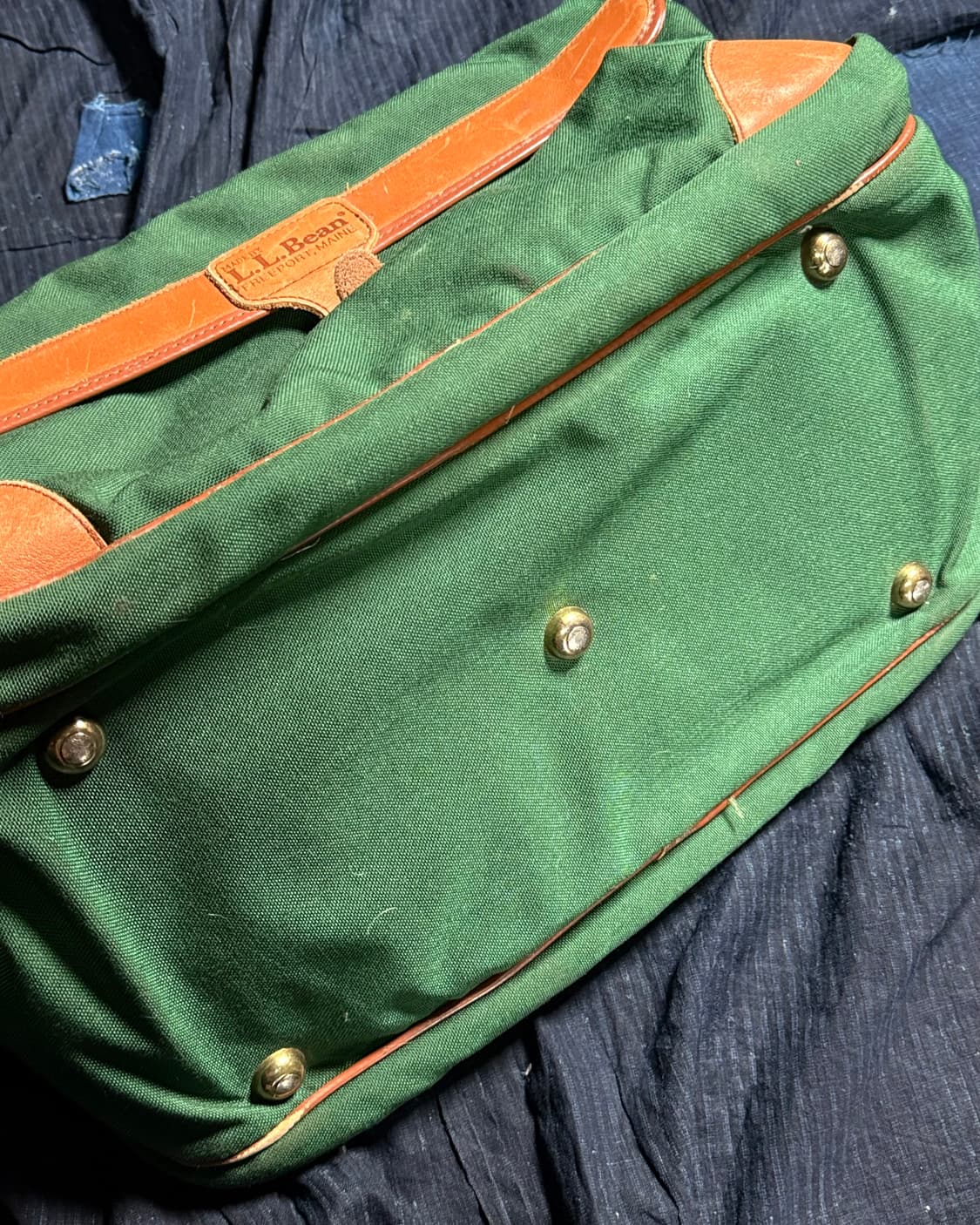 80-90's L.L.Bean 캔버스 더플백 상품이미지3