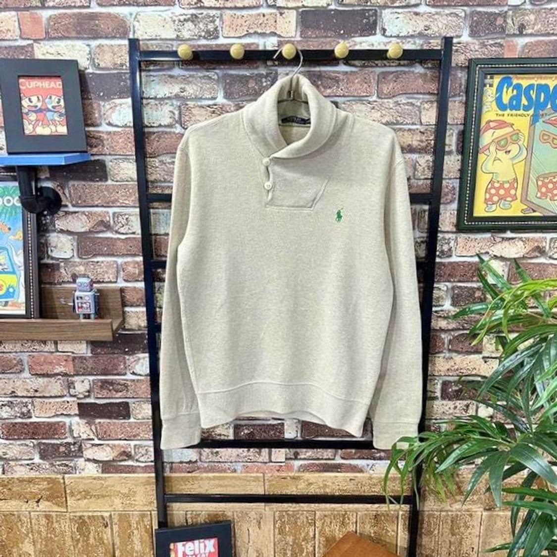 랄프로렌 숄카라 스웻셔츠 상품이미지2