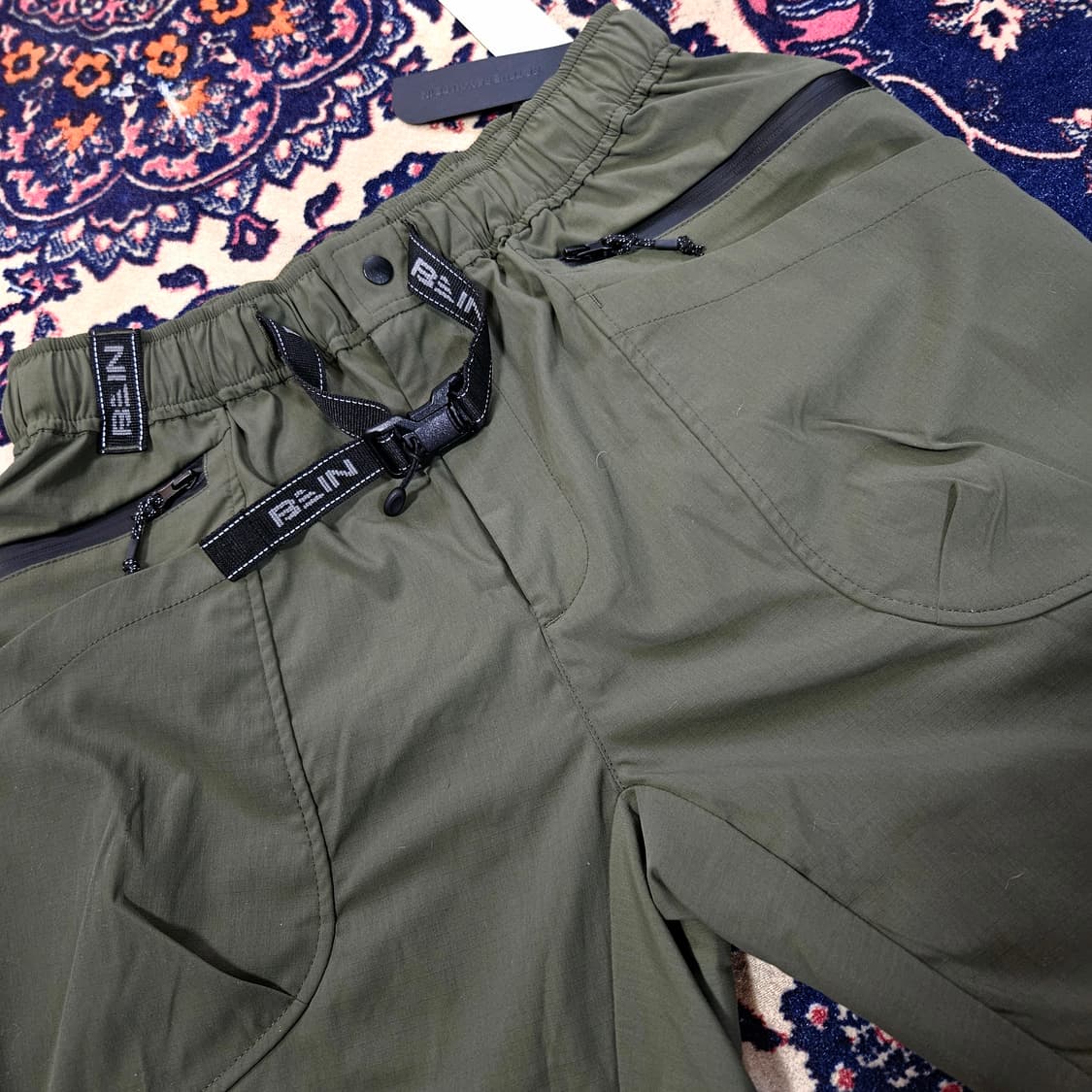  (새상품) Bein Space 고프코어 방수 벨티드 나일론 숏츠 상품이미지2