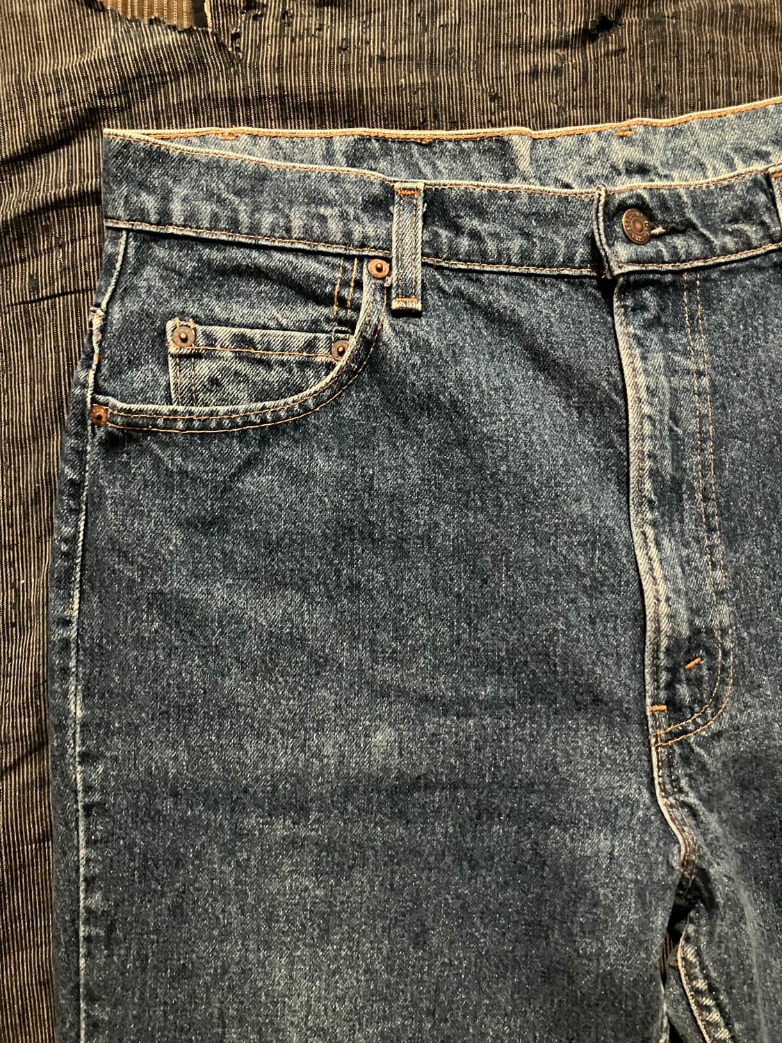 🇺🇸 80s USA 빈티지 리바이스 517 부츠컷 데님 팬츠 상품이미지4